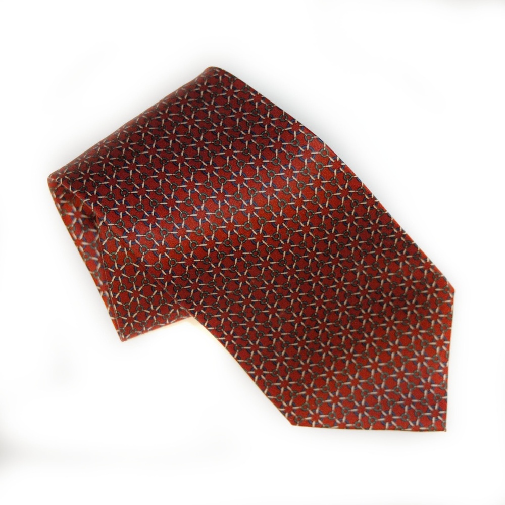 Sinsabang Dark Red Silk Tie